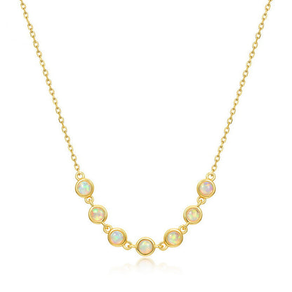 Light Luxury S925 Silver Gold Plated Necklace