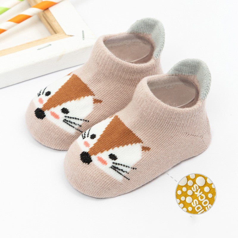 Three-dimensional Low Help Floor Socks Little Children's Socks