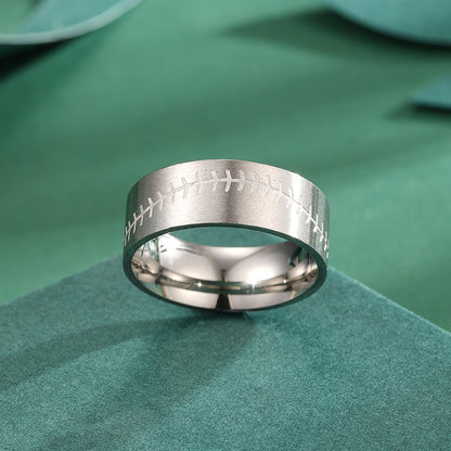 Stil Rostfritt stål Dopamin Ring Lovers Ring