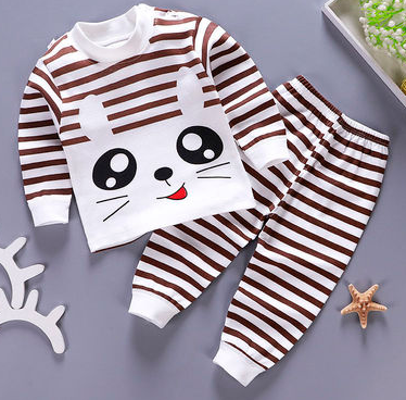 2 ensemble de sous-vêtements en pur coton pour bébé fille, 8, 3 mois, bébé garçon, 4 vêtements d'automne