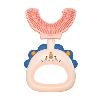 Children's U-shaped Silicone Toothbrush