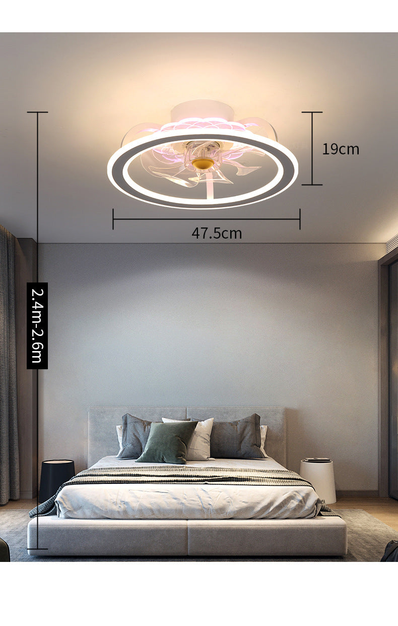 Bedroom Ceiling Lamp Modern Fan Lamp