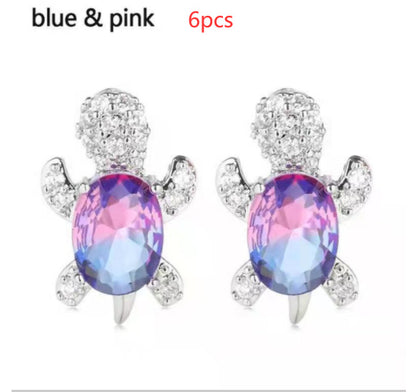 Cute Little Animal Niche Design Earrings Jewelry Stud Earrings