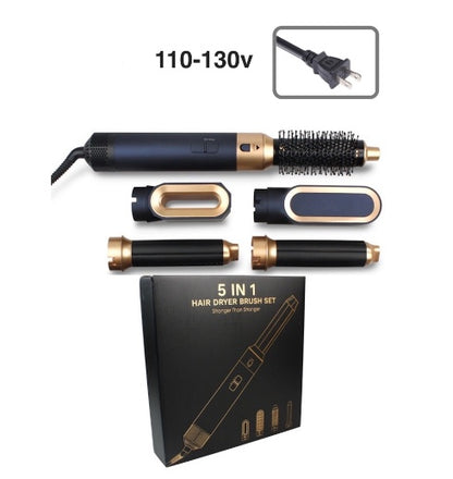 5-in-1 Hair Styler - Multi Hair Dryer & Curling Iron Set