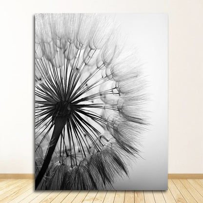 Frameless Abstrakt Dandelion Blomma Canvas Målning vardagsrum Inredningar