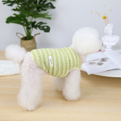 Dog Clothes Puppy Fleece Vest Pet Clothing