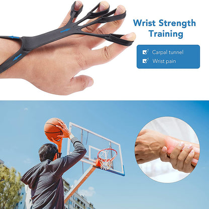 Silikon Grip Device Finger Träning Bår Artrit Hand Grip Trainer Stärka rehabiliteringsträning för att lindra smärta