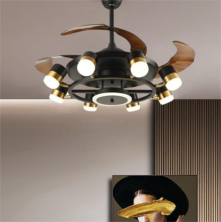 Modern Home Chandelier With Electric Fan