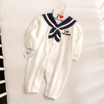 Navy Style Baby Onesies - Newborn Clothes