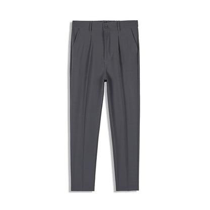 Autumn Wear Skinny Casual Draping All-matching Suit Pants