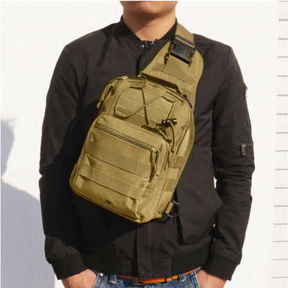 Tactical Chest Bag Backpack Military Sling Shoulder Fanny Pack Cross Body Pouch