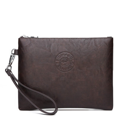 Casual Men's Clutch Bag Pu Soft Leather Men's