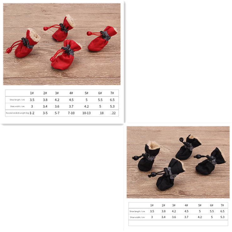 Chaussures pour animaux de compagnie, chaussures à semelles souples pour chiens