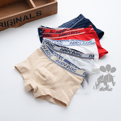 Children's Underwear Boys Baby Cotton ABC Letters 5