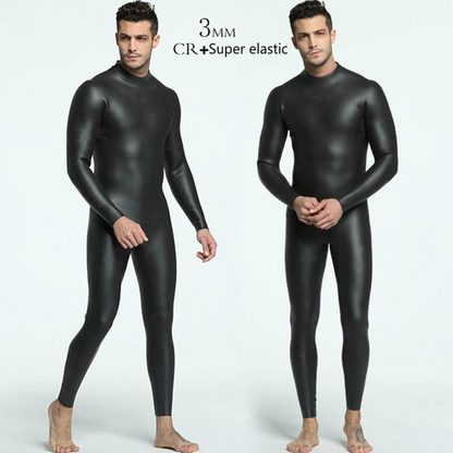 Men's Triathlon Wetsuit Men's Warm And Cold-proof Light Leather Wetsuit Men