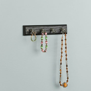 Wall Mount Key Rack hänger hållare 4 krok kedja lagringsnycklar Arrangör Hem Inredning