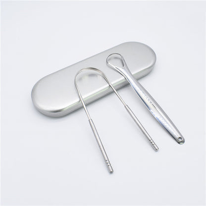 Stainless Steel Tongue Scraper Oral Care Tools