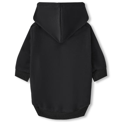 Blank sällskapströja bomull hund hoodie kläder