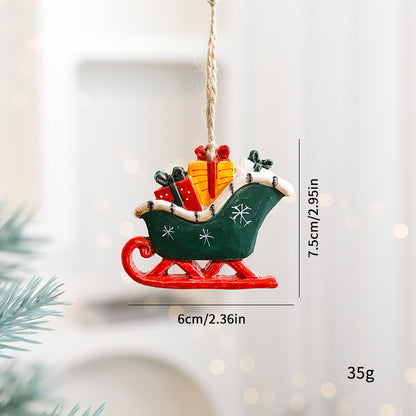 Christmas Decorations Cartoon Elk Ornaments