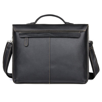 Men's Retro Casual Leather Business Briefcase