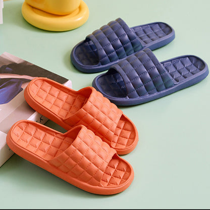 Couple Summer Slippers Bathroom Non-Slip Home Shoes Men And Women