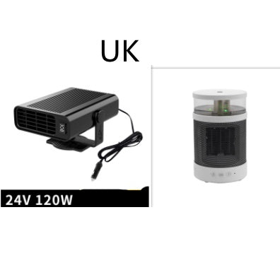 Universal Car Defrost Heater Window Mist Remover 12V24V Heating And Cooling Accessories Fan