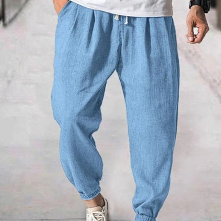 Casual Fashion Loose Men's Summer Ankle Banded Pants