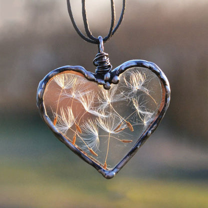 Creative Dandelion Love Wish Necklace