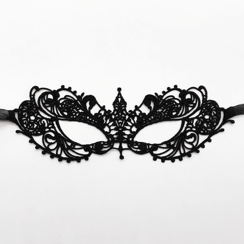 Bal Party Lace Double Gaze Eye Mask Unshaped Festival Supplies