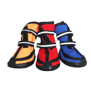 Dog Shoes Double Straps Non-slip, Wear-resistant And Waterproof