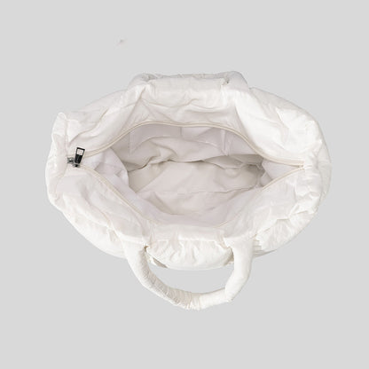 Sacs doux vers le bas de robe de coton de femme de sac à main remplis de coton