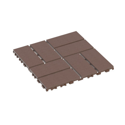 Waterproof, Wear-resistant, DIY Assembly, Garden, Courtyard, Balcony,plastic Flooring