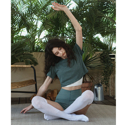 Yoga Clothes Short Sleeve Workout Top