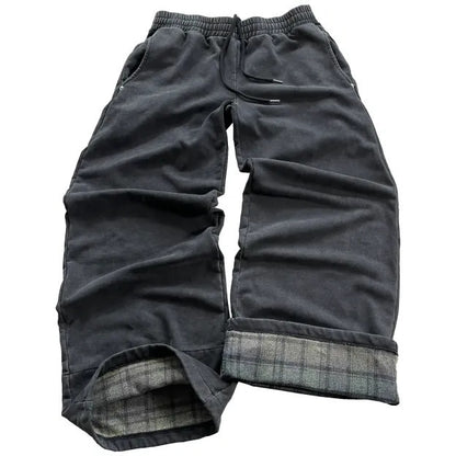 American Autumn Y2g Personality Zipper Sweatpants Loose Men And Women