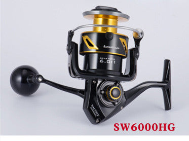 New High-speed All-metal Iron Plate Sea Fishing Spinning Reel