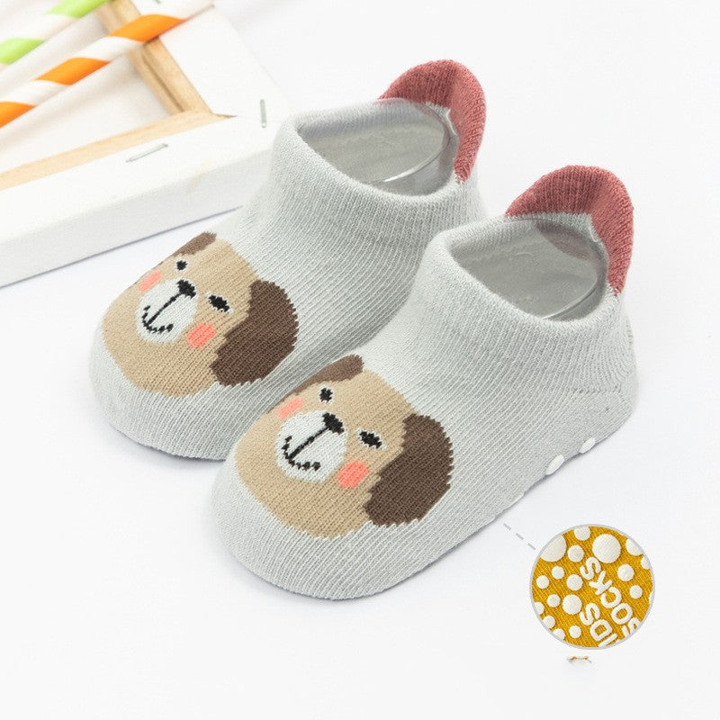 Three-dimensional Low Help Floor Socks Little Children's Socks