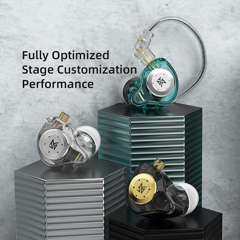Nya KZ EDX Pro Hörlurar Bas Hörlurar In-Ear Monitor Hörlurar Sport Brusreducerande HIFI Headset