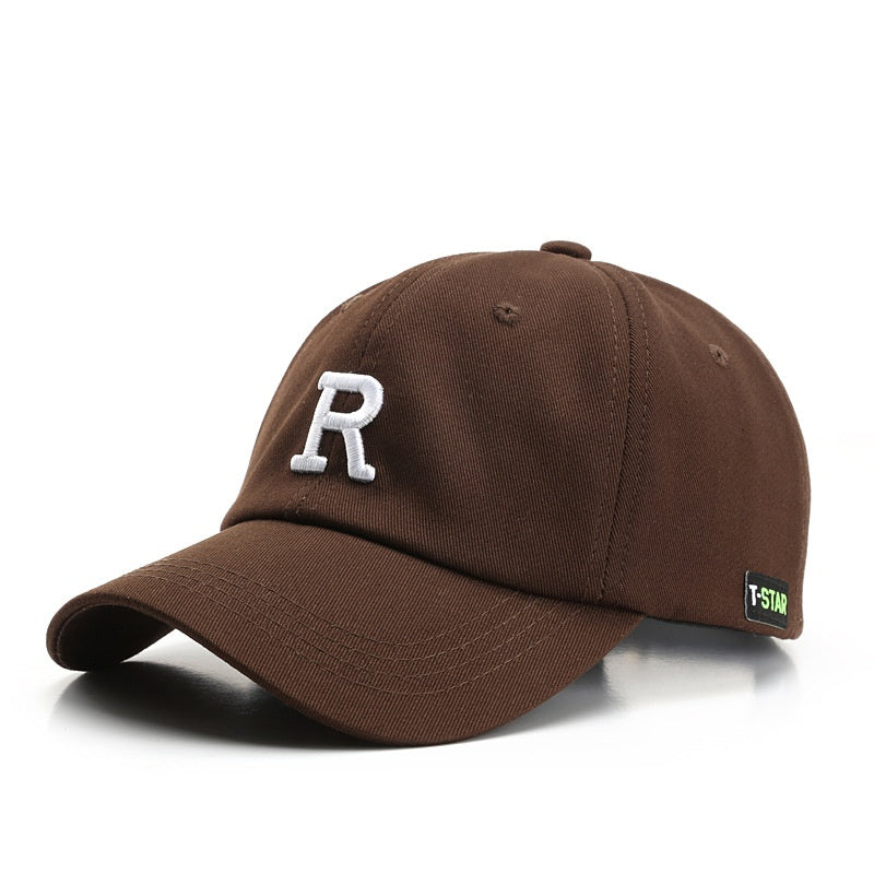 Justerbar keps Letter R Broderi unisex baseballkeps