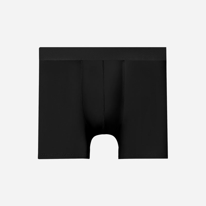 Lengthened Boxer Shorts Ice Silk Thin Breathable Shorts