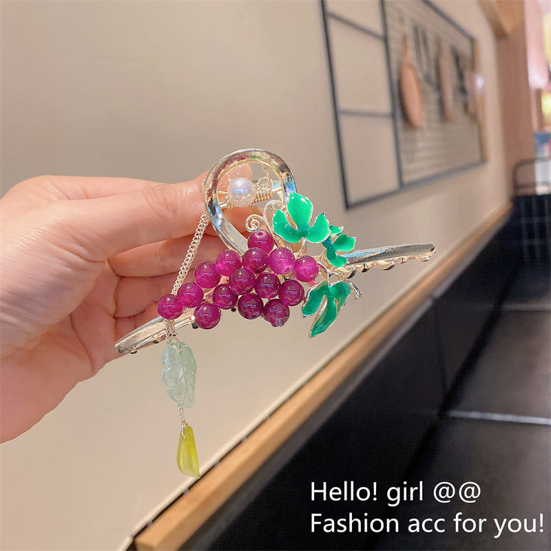 Nya Frukt Håraccessoarer Antika Stil Accessoarer Klämma