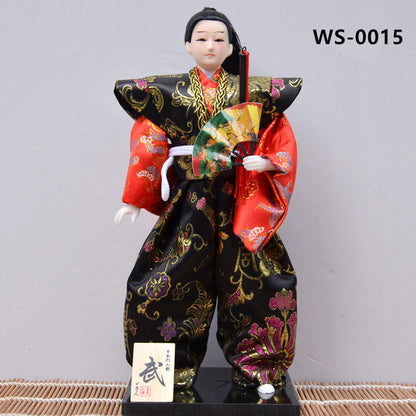 Japanese Anime Samurai With Katana Sword Room Decoration