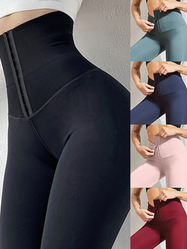 Seamless Leggings Kvinnor Fitness Yoga High Waist Sport Push Up Compression Byxa