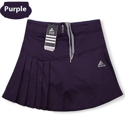 Women's Quick-Dry Tennis Skirt - Lycra Athletic Wear
