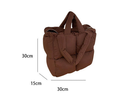 Fashion Cotton-padded Jacket Bags New Large Capacity Trend