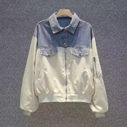 Syd långärmade Denim Jacket Kläder Kläder Kläd