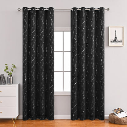 Modern Minimalist Furnishings Decorative Blackout Curtains