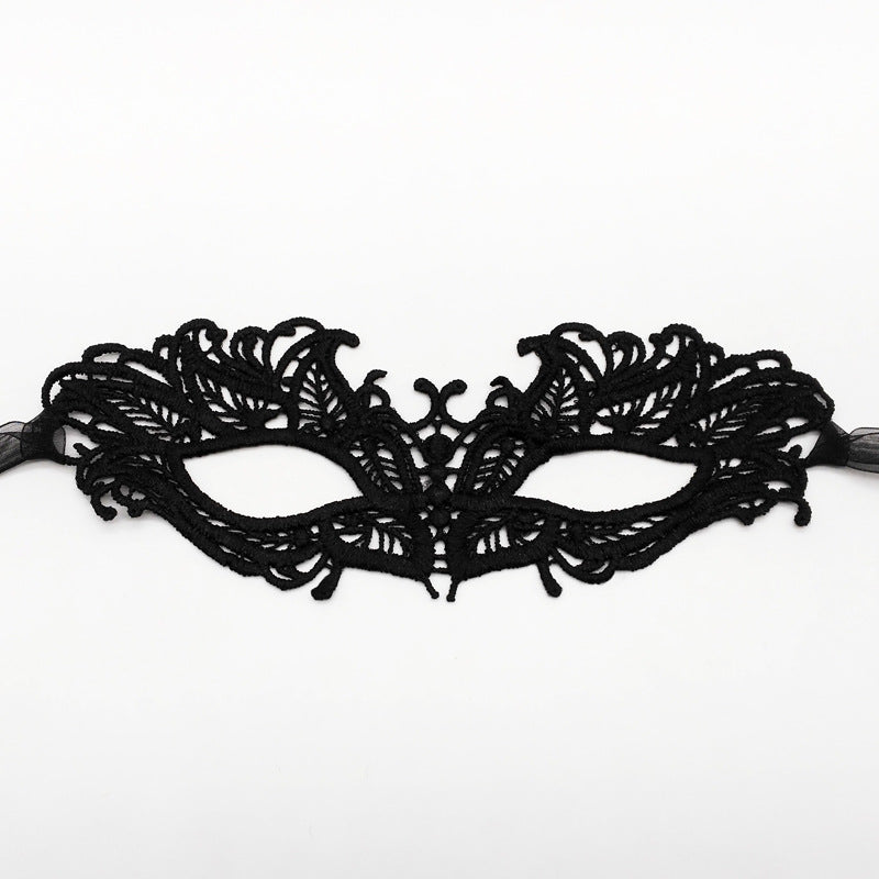 Bal Party Lace Double Gaze Eye Mask Unshaped Festival Supplies