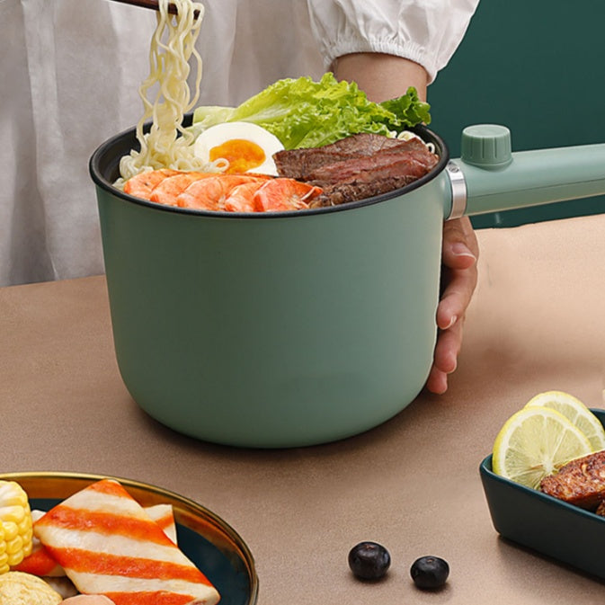 Mini Hot Pot Bärbar Elektrisk Köksgryta Mini Plug-in Hushåll