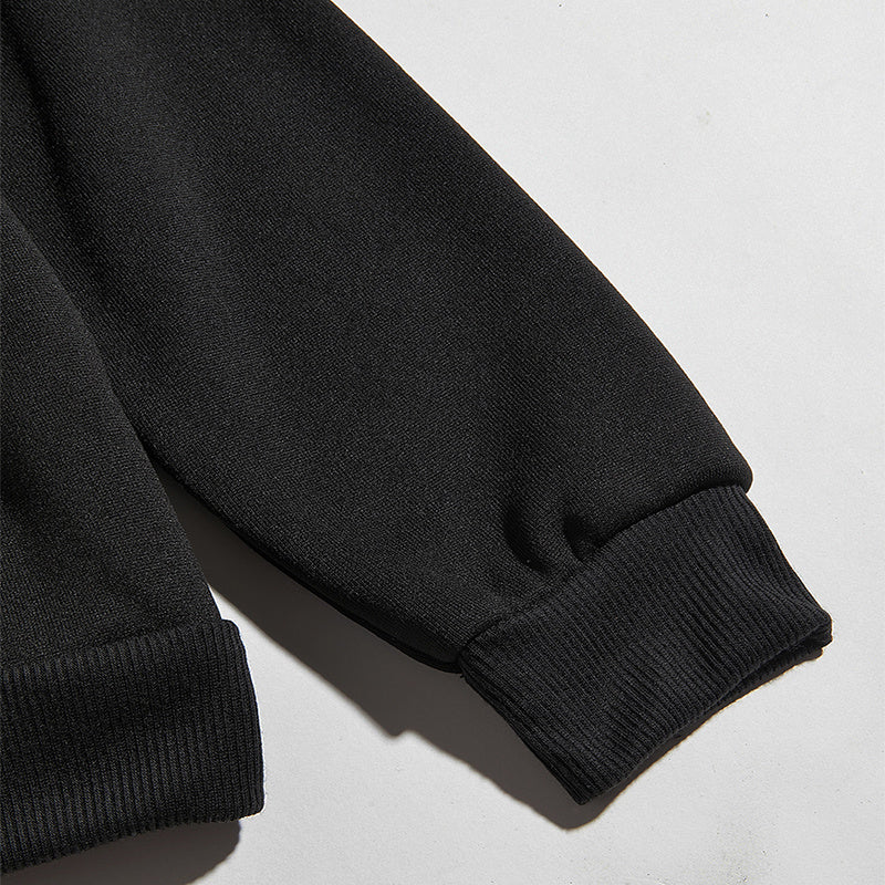 Sweat à capuche sport ample, faites ce qui vous rend heureux, imprimé, vêtements à capuche