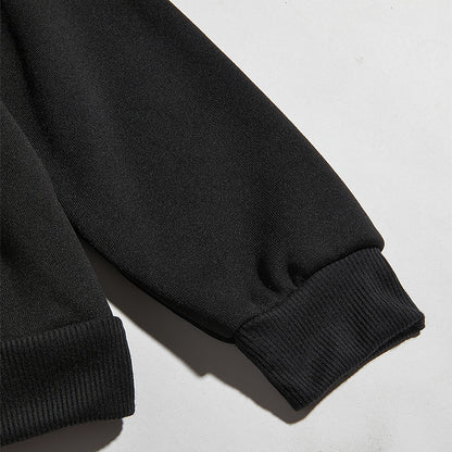 Sweat à capuche sport ample, faites ce qui vous rend heureux, imprimé, vêtements à capuche